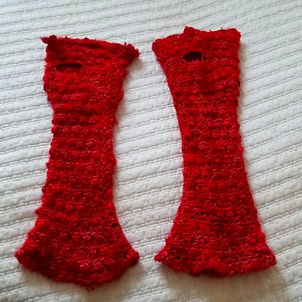 Hand warmers fingerless gloves